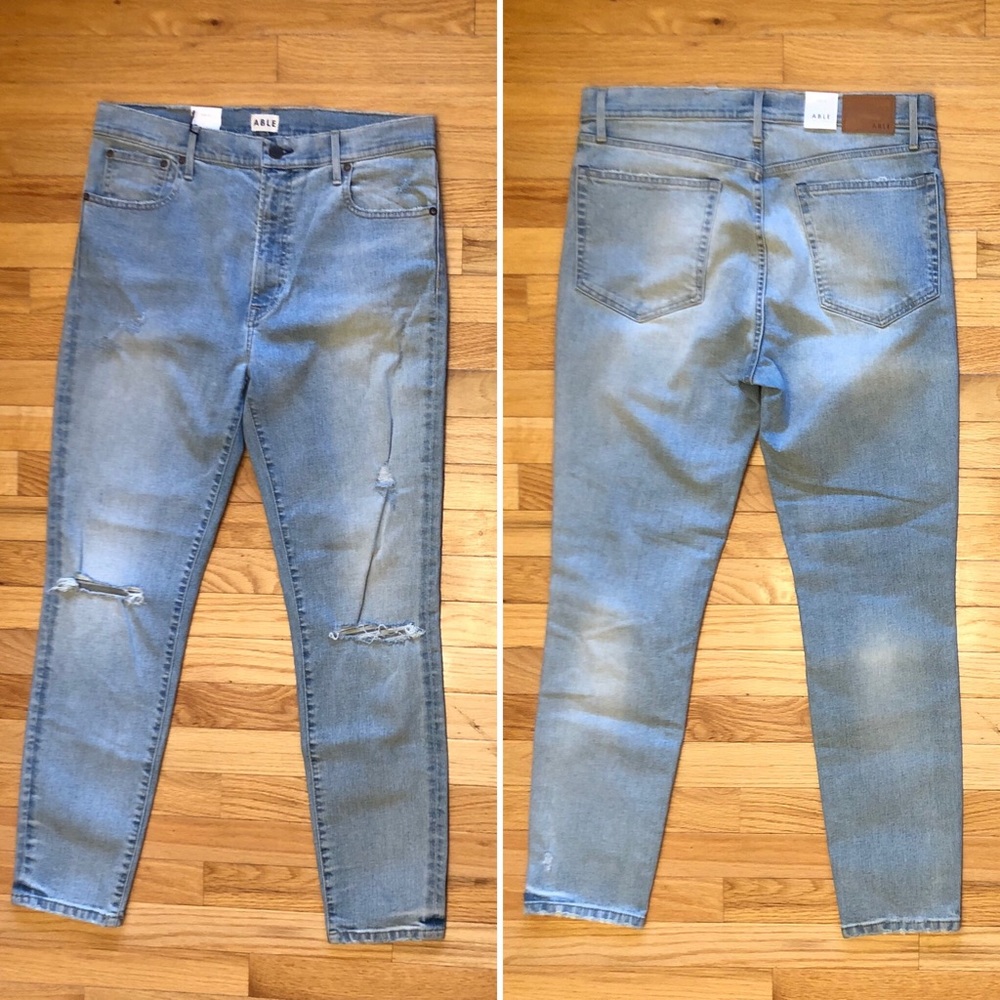 ABLE Local + Global High Rise Jean